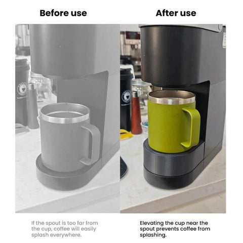 For Keurig K-Mini Coffee Maker Extra Tall Anti-Splash Drip Tray Easy-Install Replacement Part