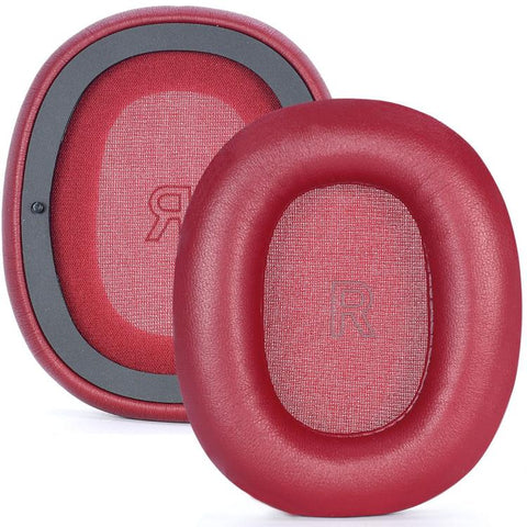 1pair Ear Pads For Bang & Olufsen Beoplay H95 ANC Headphones Genuine Lambskin Ear Cushions With Magnetic Attachment, H95 Red