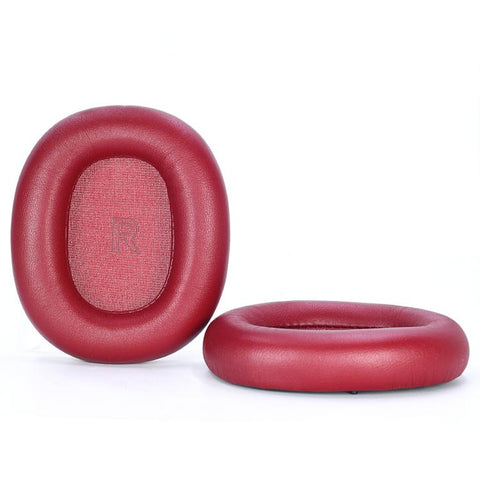 1pair Ear Pads For Bang & Olufsen Beoplay H95 ANC Headphones Genuine Lambskin Ear Cushions With Magnetic Attachment, H95 Red