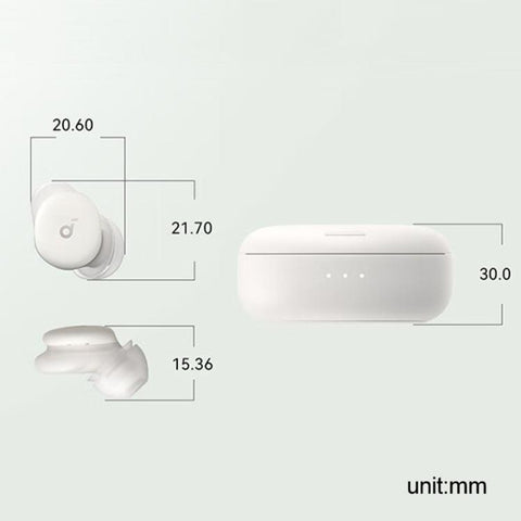 ANKER SoundCore Sleep A30 Active Noise Reduction Bluetooth Wireless Earphones, A30