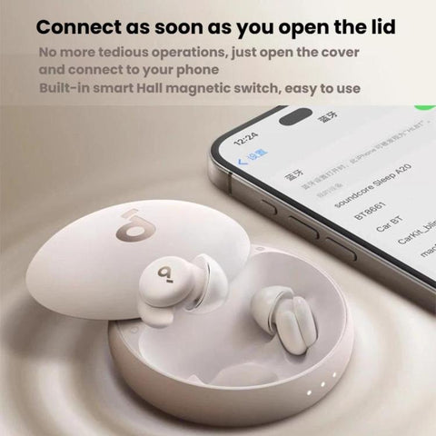 ANKER SoundCore Sleep A20 Wireless Bluetooth Noise Reduction Sleeping Earphones, A20