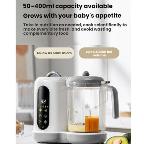Multifunctional Baby Food Processor Fully Automatic Timer Blender, 110V US Plug, 220V EU Plug, 220V UK Plug