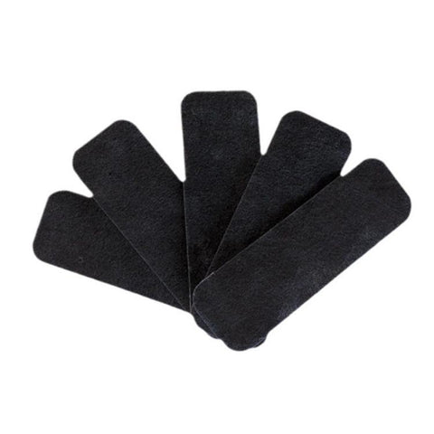 5pcs Electric Fan Blade Activated Carbon Air Filter Cotton With Adhesive, 25cm x 9cm x 3mm, 25cm x 9cm x 5mm