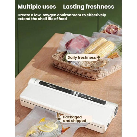 Fully Automatic Vacuum Packaging Machine Sealing Preservation Sealer, US Plug, EU Plug, AU Plug, UK Plug
