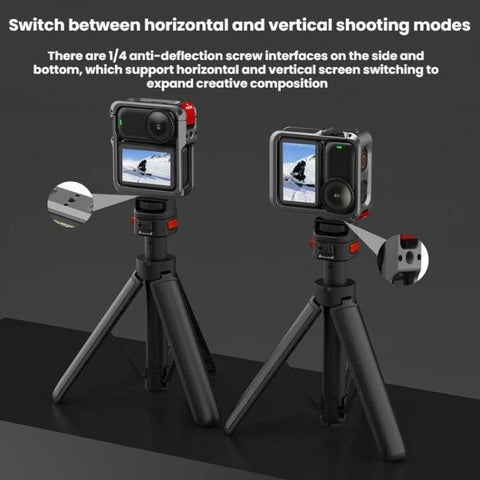 For DJI Osmo Nano Flymile Metal Cage Camera Extension Protective Frame
