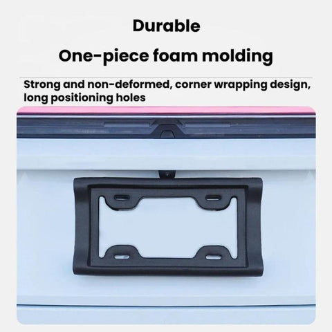Car License Plate Frame Plate Holder Anti-Collision License Plate Frame, US