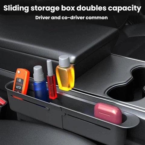 Car Seat Retractable Storage Box Multi-Functional Storage Box In-Car Storage Box