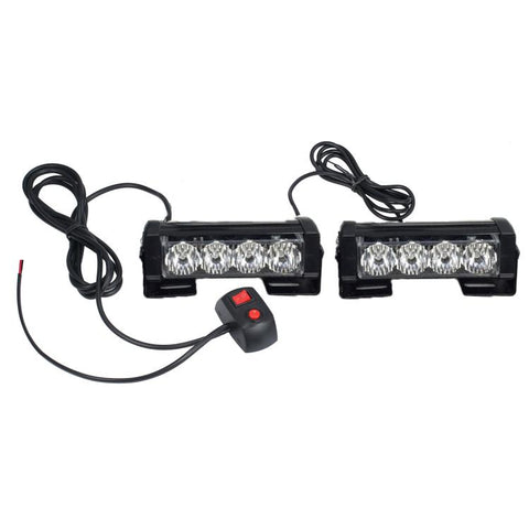 Car Modification High-brightness Flashing Warning Lights, One For Two 4 Light, One For Two 6 Light, One For Four 4 Light, One For Four 6 Light