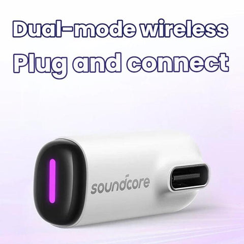 ANKER SoundCore VR P10 30ms Ultra-low Latency Wireless 2.4G Gaming Bluetooth Earphones, VR P10