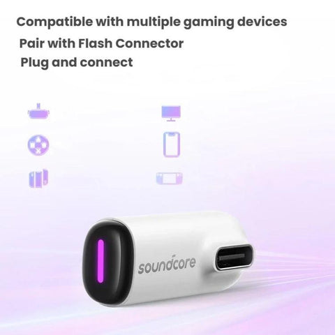 ANKER SoundCore VR P10 30ms Ultra-low Latency Wireless 2.4G Gaming Bluetooth Earphones, VR P10