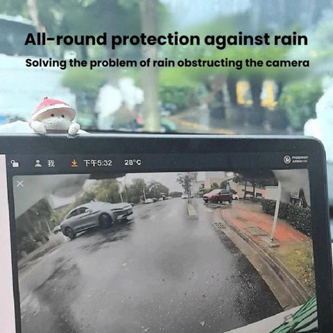10pcs Car Reverse Silicone Camera Rain Shield