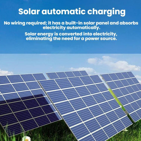 Solar-Powered Car Crash Warning Lights Flashing Taillights