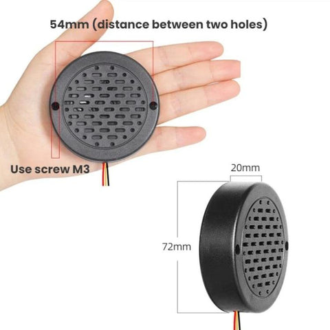 Motorcycle Car Start-Up Sound Modification Power-On Voice Prompt, DC6-30V, AC220V