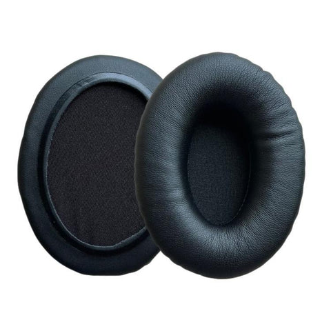 2pcs Universal Oval-shaped Ear Pads for Over-Ear Headphones Replacement Protein Leather Ear Cushions, 70x90mm, 75x95mm, 80x100mm, 85x105mm