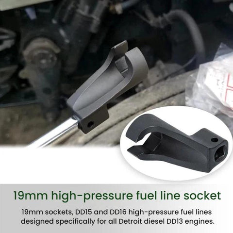19mm High-Pressure Fuel Line Sleeve For Detroit Diesel Engines DD13/DD15/DD16