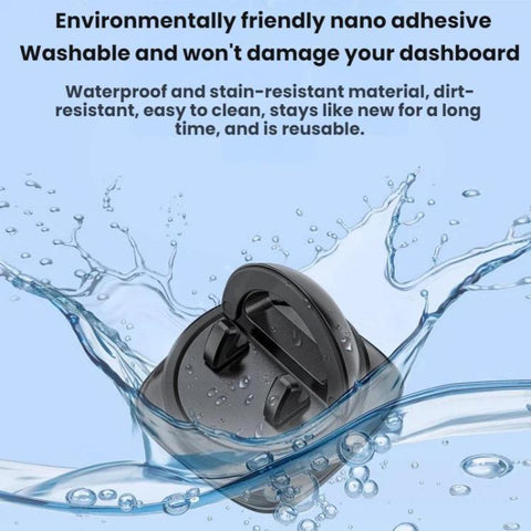 Car Dashboard Navigation Phone Anti-slip Mat Clip-on Mounting Bracket
