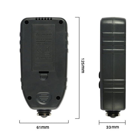R&D INSTRUMENTS TC-100 High-Precision Coating Thickness Gauge Automotive Paint Film Thickness Tester, TC-100