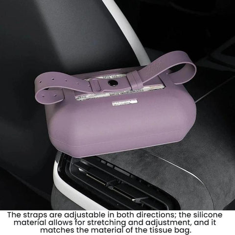 For Leapmotor C10 Seat Hanging Silicone Tissue Box