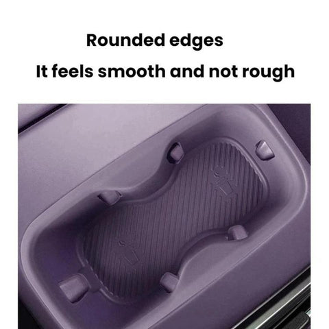 For 2026 Leapmotor C10 Front Armrest Water Bottle Silicone Pad
