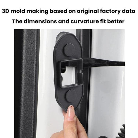 For Leapmotor C01 / C11 4pcs /Set Silicone Protective Cover Door Limiters, C01 / C11, C10 / C16, B10, T03, Lafa5