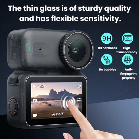 For DJI Osmo Nano CYNOVA HD Scratch-Resistant Tempered Glass Screen Protector, For DJI Osmo Nano 2 sets