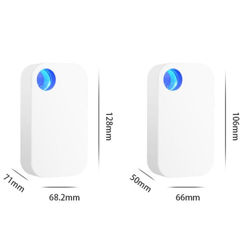 GL-130 Home Wall-Mounted Quiet Negative Ion Air Purifier With LED Light, US Plug, EU Plug