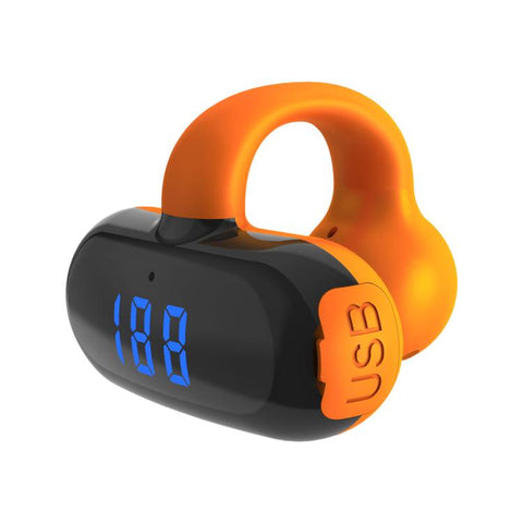 Clip-on Bluetooth Headphones Digital Display Air Conductive Technology
