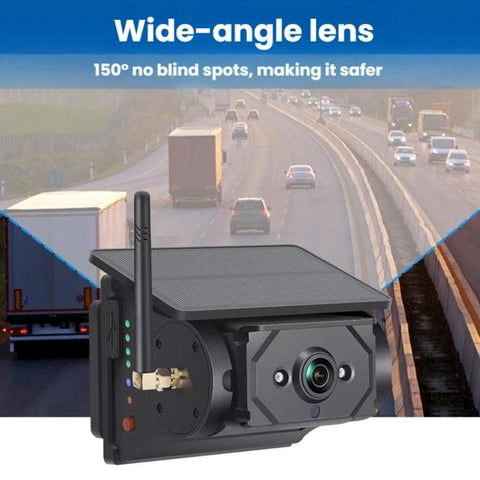 Wireless WIFI Magnetic Solar-powered Car Recorder Reversing HD Camera, F25