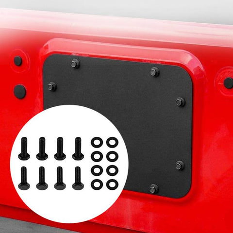 For Jeep Wrangler JK Exhaust Cover Tailgate Trim