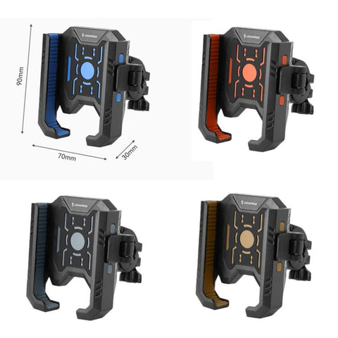 JOHORSE Telescopic Outdoor Phone Holder for Bicycles and Electric Bikes