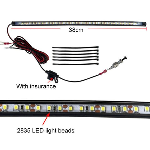 Automatic Switch Control For Car Hood Inspection Lights Strips