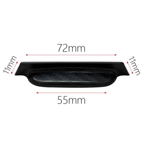 2pcs/Set Car Rear Camera Rain Shield Reverse Radar Rain Cover