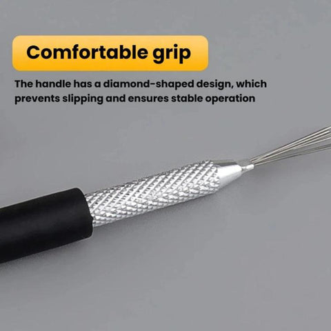 3pcs Soft Pottery Clay Modeling Sculpting Tools Clay Texture Brush DIY Making Aids, 3pcs Texture Brush