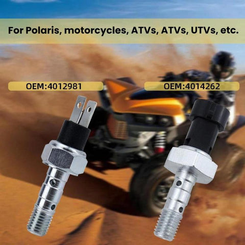For Polaris ATV/UTV M10 Hydraulic Brake Sensor, Brake Sensor, Switch Sensor, Brake Sensor With Sealing Gasket, Switch Sensor With Sealing Gasket