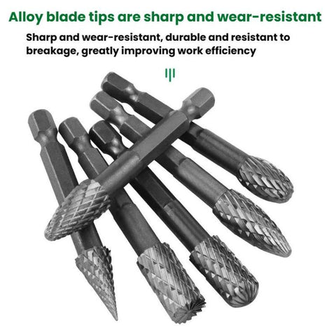 Double Groove Alloy Steel Rotary File Woodworking Carving / Reaming / Slotting Grinding Head, AXE1020, DX1009, EX1016, FX1020, GC1020, HX1025, LX1025, MX1020, NX1010, CX1020
