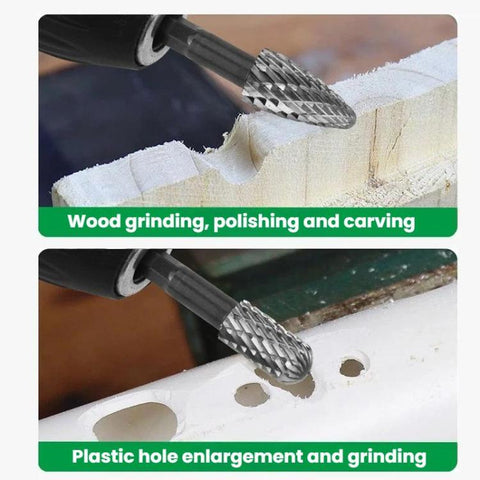 Double Groove Alloy Steel Rotary File Woodworking Carving / Reaming / Slotting Grinding Head, AXE1020, DX1009, EX1016, FX1020, GC1020, HX1025, LX1025, MX1020, NX1010, CX1020