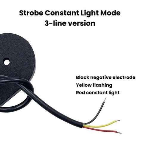 BD-0141 12V/24V Universal High-Brightness Waterproof Strobe Light Truck Cargo Box Light & Side Marker Light