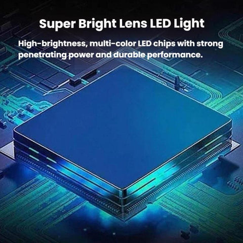 BD-0141 12V/24V Universal High-Brightness Waterproof Strobe Light Truck Cargo Box Light & Side Marker Light
