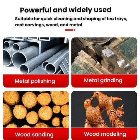 Shaped Milling Cutter Sanding Disc Woodworking Sanding Carving Metal Head Angle Grinder Metal Sanding Head, M14