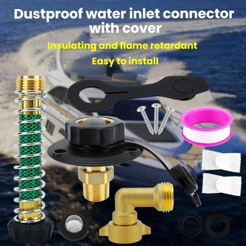 Automotive Lead-Free Brass Inlet Water Inlet Connection Check Valve Mounting Kit
