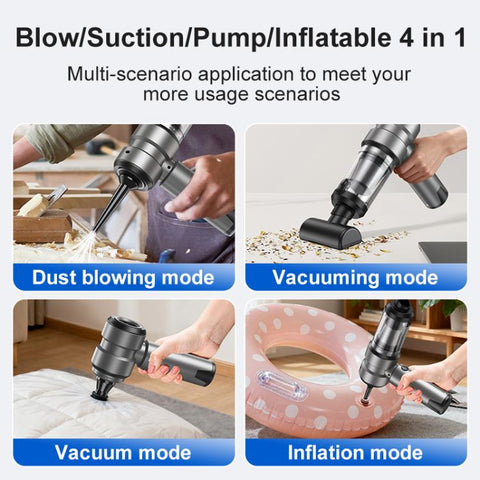 LT-147 Three-speed Long Range Car Cordless Vacuum Cleaner Brushless 4 In 1 Vacuum Cleaner
