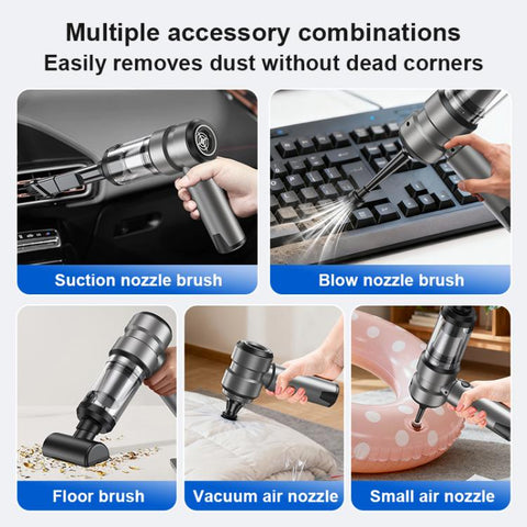 LT-147 Three-speed Long Range Car Cordless Vacuum Cleaner Brushless 4 In 1 Vacuum Cleaner