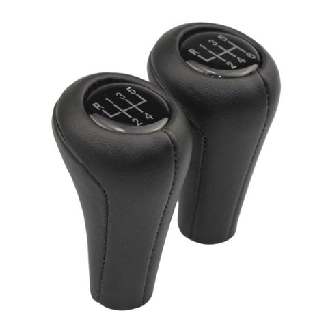 FCXN-A29 For BMW Car Gear Shift Knob Leather Gear Lever, 5 Speed, 6 Speed