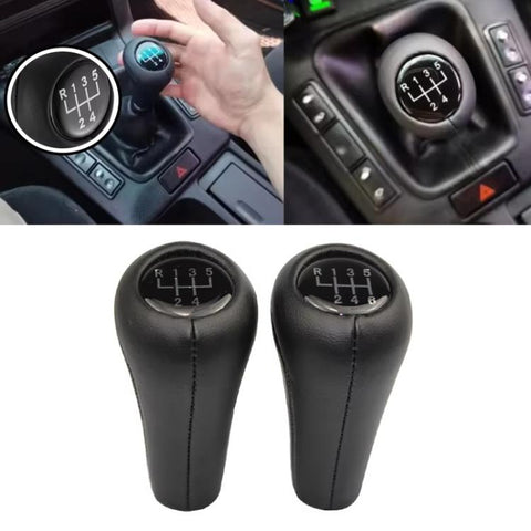 FCXN-A29 For BMW Car Gear Shift Knob Leather Gear Lever, 5 Speed, 6 Speed