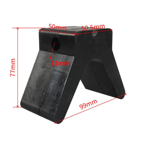 Kayak Boat Trailer V-Shaped Bow Support Block, 2 inch, 3 inch