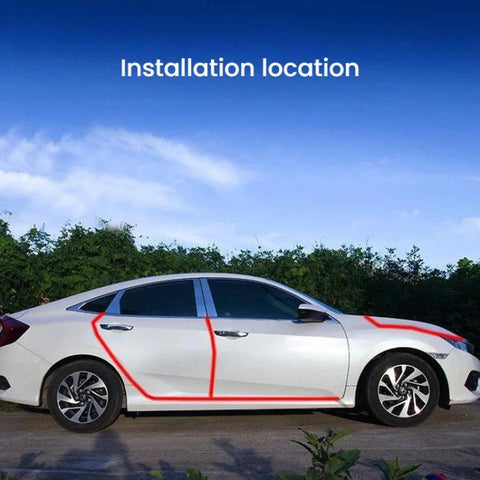 5m Universal Car Door Anti-Collision Strip Anti-Scratch Car Sticker