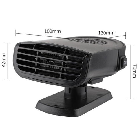 150W Universal Multi-Functional Car Heater Heating & Cooling Dual-Purpose Demisting Fan, 12v, 24v