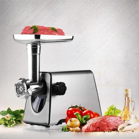 400W Stainless Steel Electric Meat Grinder With Sausage Stuffer, EU Plug, US Plug, UK Plug