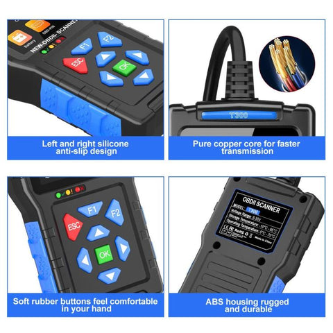 OBD2 Car Diagnostic Tool Battery Fault Scanner