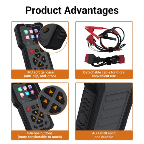 OBD2 Fuel Injector Diagnostic Tool For Automotive Signal Output Fault Diagnosis